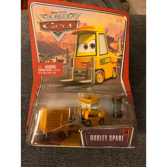 Disney Pixar Cars Dudley Spare Die-Cast Toy Vehicle - Yellow - For Ages 3+ - Picture 7 of 13